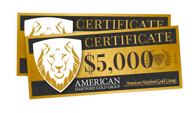 5000 Dollar Gold Certificate